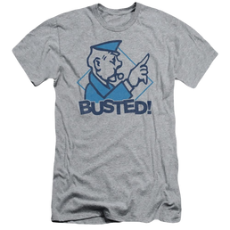 Monopoly Busted - Men's Slim Fit T-Shirt Men's Slim Fit T-Shirt Monopoly   