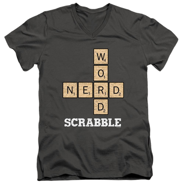Scrabble Word Nerd - Men's V-Neck T-Shirt Men's V-Neck T-Shirt Scrabble   