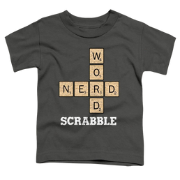 Scrabble Word Nerd - Toddler T-Shirt Toddler T-Shirt Scrabble   