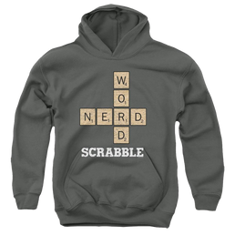 Scrabble Word Nerd - Youth Hoodie Youth Hoodie (Ages 8-12) Scrabble   