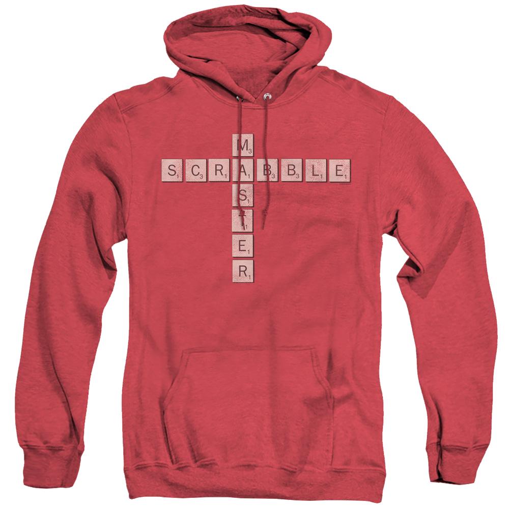 Scrabble Master - Heather Pullover Hoodie Heather Pullover Hoodie Scrabble   