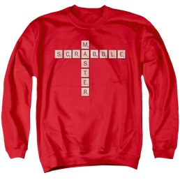 Scrabble Master - Men's Crewneck Sweatshirt Men's Crewneck Sweatshirt Scrabble   