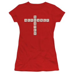 Scrabble Master - Juniors T-Shirt Juniors T-Shirt Scrabble   