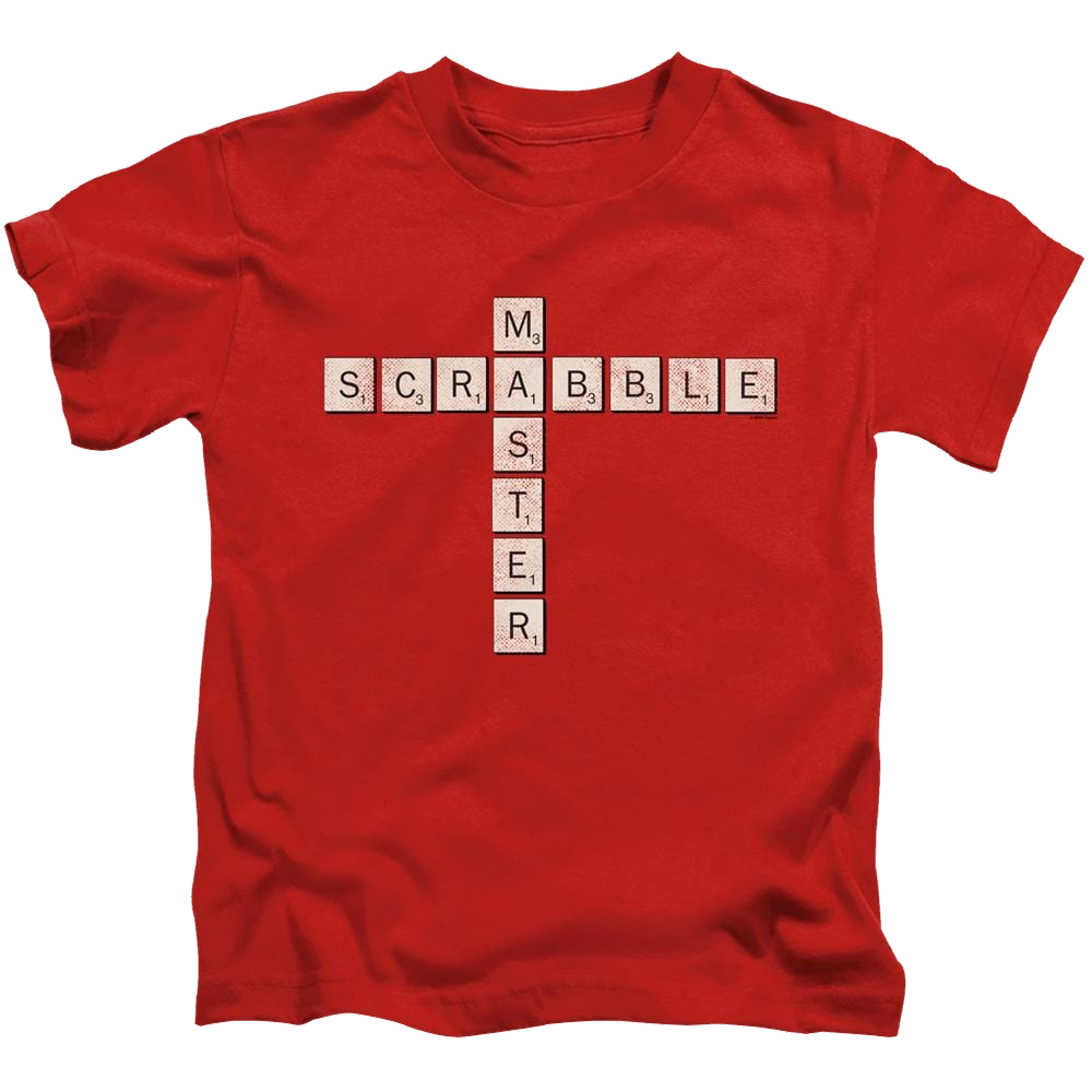 Scrabble Master - Kid's T-Shirt Kid's T-Shirt (Ages 4-7) Scrabble   