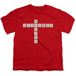 Scrabble Master - Youth T-Shirt Youth T-Shirt (Ages 8-12) Scrabble   