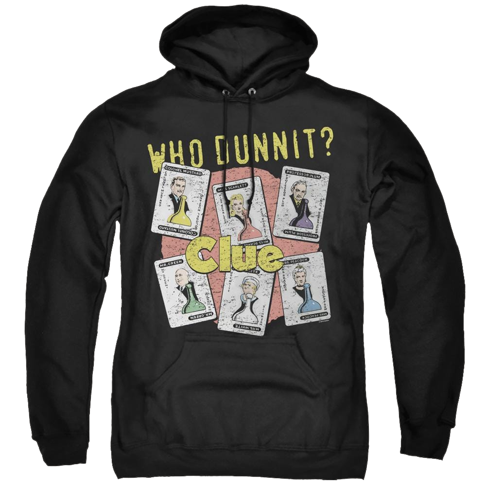 Game of Clue Who Dunnit - Pullover Hoodie Pullover Hoodie Clue   