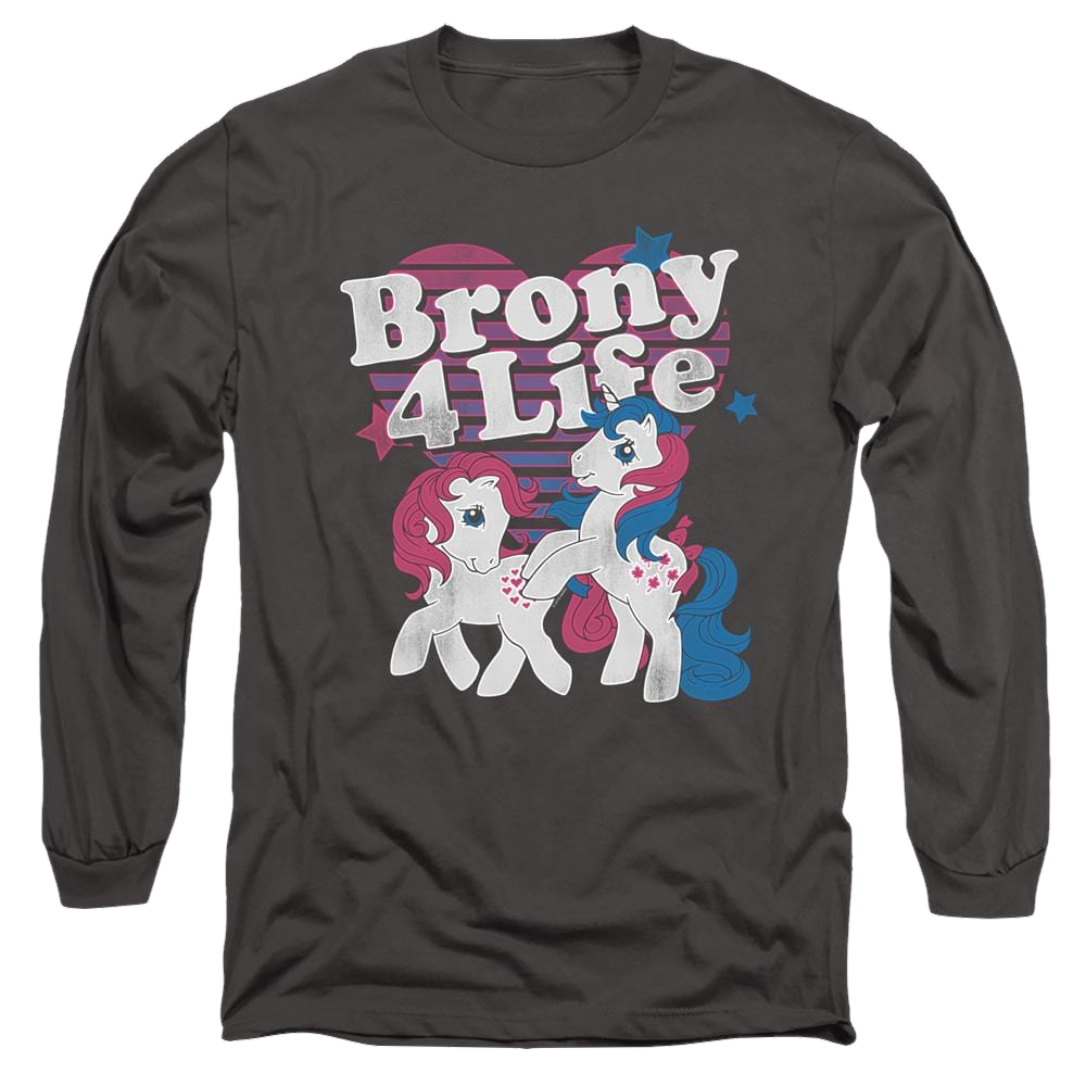 My Little Pony Classic Brony 4 Life - Men's Long Sleeve T-Shirt Men's Long Sleeve T-Shirt My Little Pony   