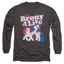 My Little Pony Classic Brony 4 Life - Men's Long Sleeve T-Shirt Men's Long Sleeve T-Shirt My Little Pony   