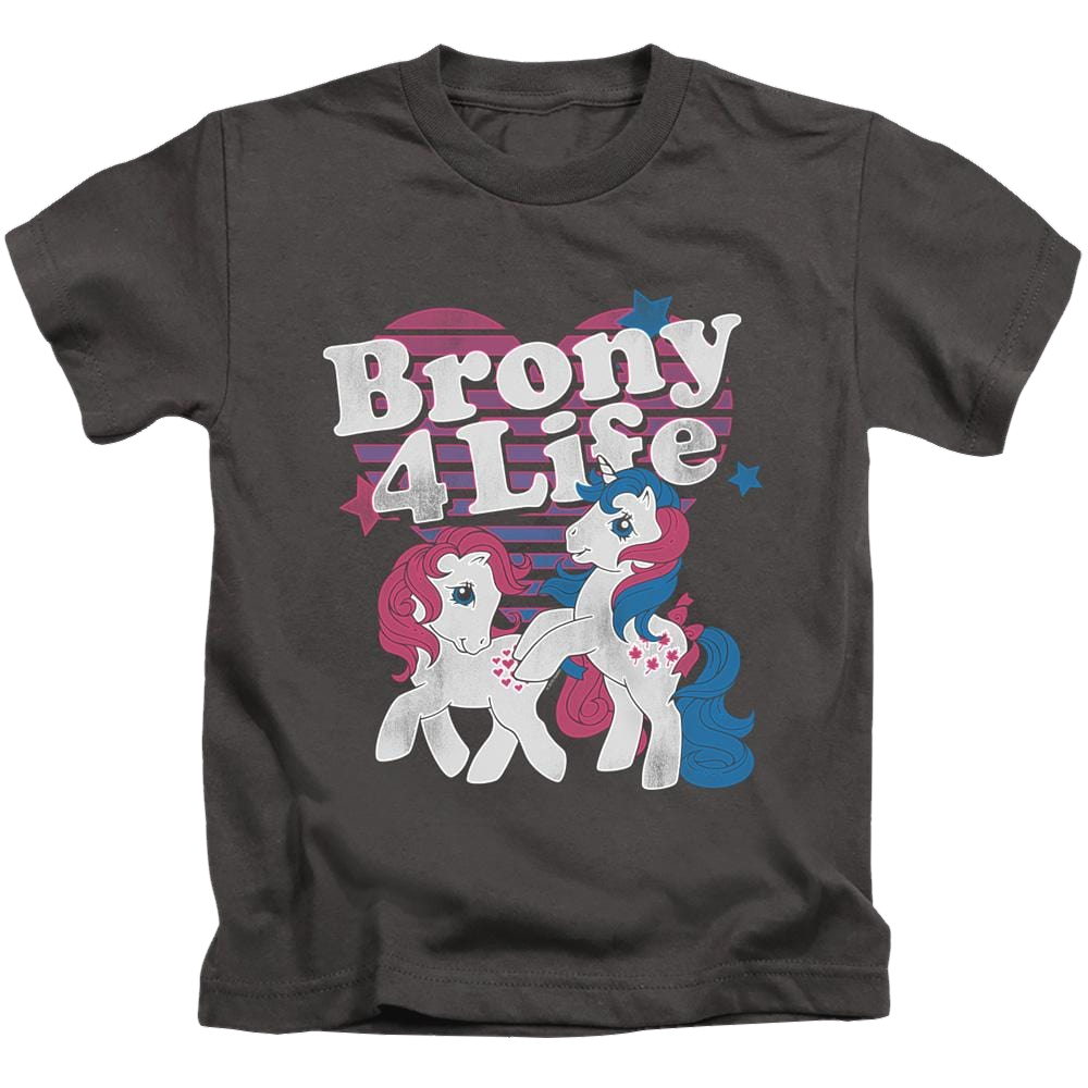 My Little Pony Classic Brony 4 Life - Kid's T-Shirt Kid's T-Shirt (Ages 4-7) My Little Pony   