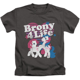 My Little Pony Classic Brony 4 Life - Kid's T-Shirt Kid's T-Shirt (Ages 4-7) My Little Pony   