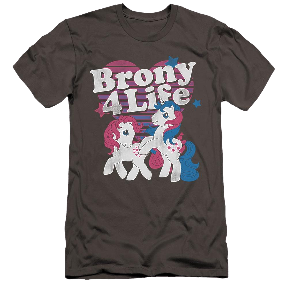 My Little Pony Classic Brony 4 Life - Men's Premium Slim Fit T-Shirt Men's Premium Slim Fit T-Shirt My Little Pony   