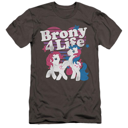 My Little Pony Classic Brony 4 Life - Men's Premium Slim Fit T-Shirt Men's Premium Slim Fit T-Shirt My Little Pony   