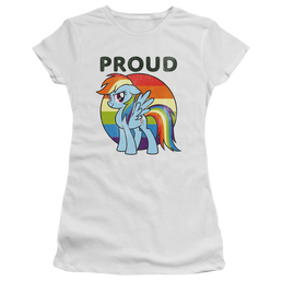 My Little Pony Friendship Is Magic Proud - Juniors T-Shirt Juniors T-Shirt My Little Pony   