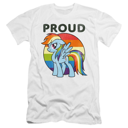 My Little Pony Friendship Is Magic Proud - Men's Premium Slim Fit T-Shirt Men's Premium Slim Fit T-Shirt My Little Pony   