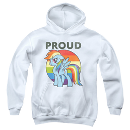 My Little Pony Friendship Is Magic Proud - Youth Hoodie Youth Hoodie (Ages 8-12) My Little Pony   