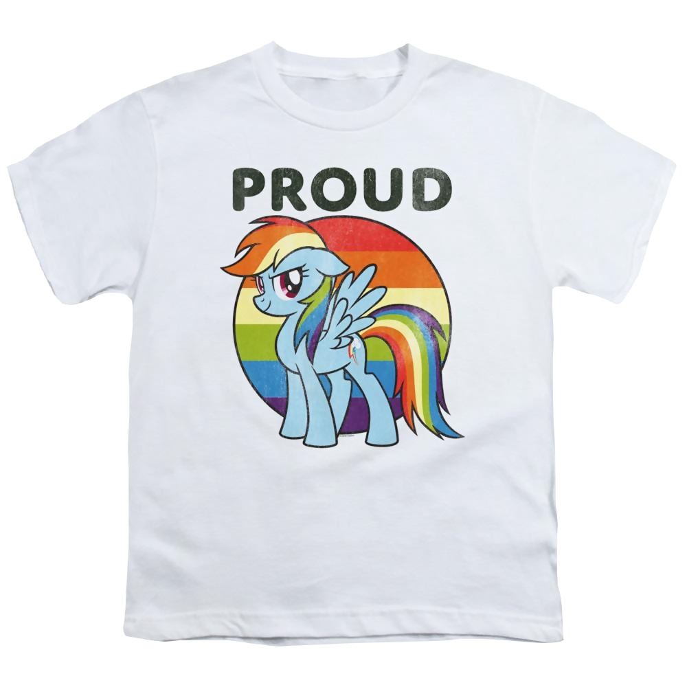 My Little Pony Friendship Is Magic Proud - Youth T-Shirt Youth T-Shirt (Ages 8-12) My Little Pony   