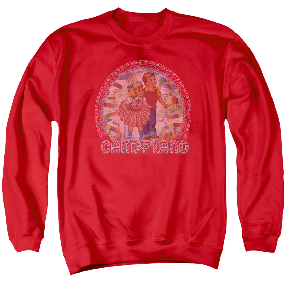 Candy Land Vintage - Men's Crewneck Sweatshirt Men's Crewneck Sweatshirt Candy Land   