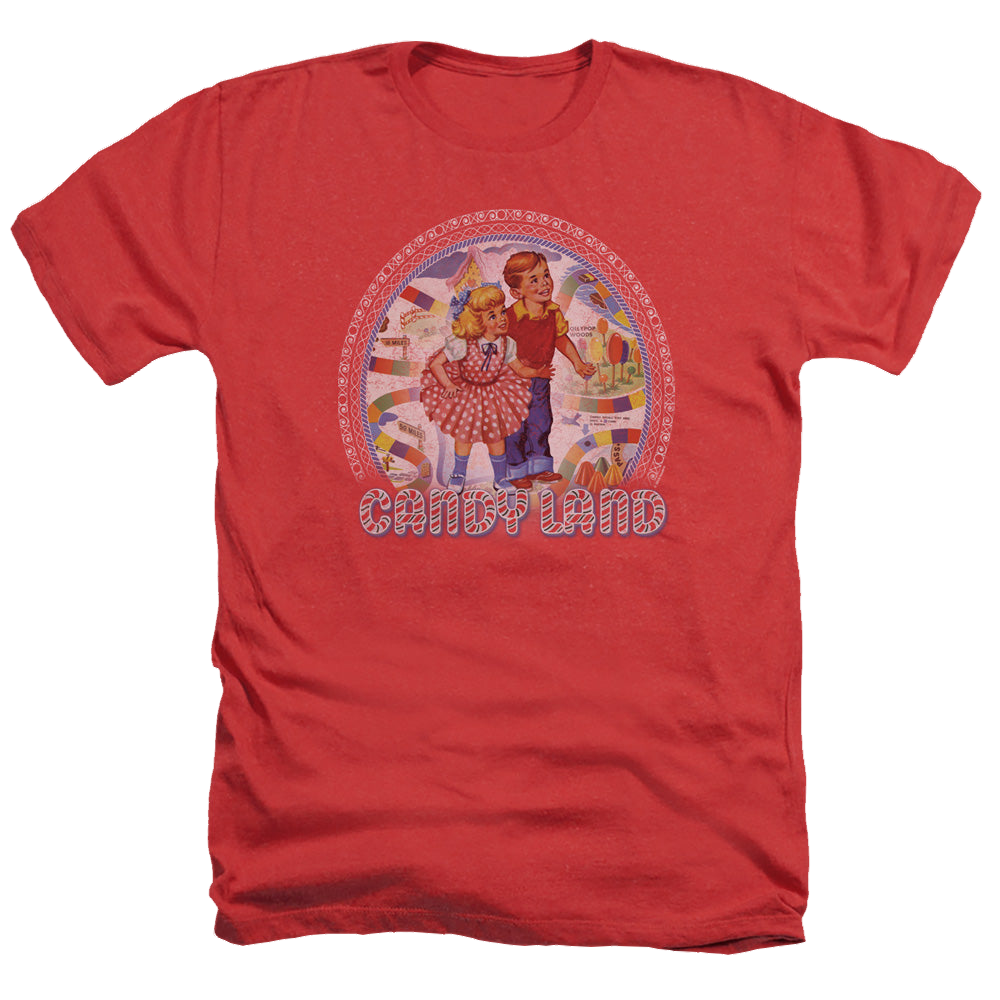 Hasbro Candy Land - Men's Heather T-Shirt Men's Heather T-Shirt Candy Land   