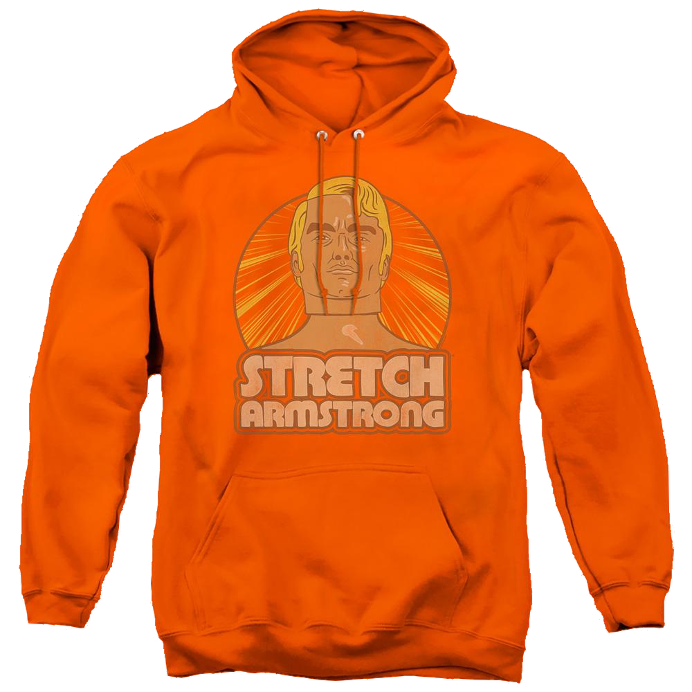 Hasbro Stretch Armstrong Badge - Pullover Hoodie Pullover Hoodie Stretch Armstrong   