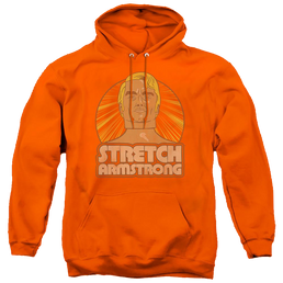 Hasbro Stretch Armstrong Badge - Pullover Hoodie Pullover Hoodie Stretch Armstrong   