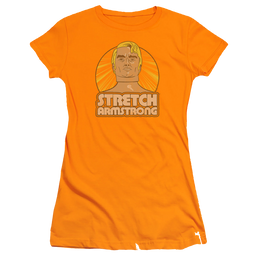 Stretch Armstrong Badge - Juniors T-Shirt Juniors T-Shirt Stretch Armstrong   