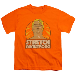 Hasbro Stretch Armstrong Badge - Youth T-Shirt Youth T-Shirt (Ages 8-12) Stretch Armstrong   