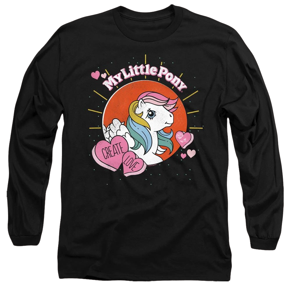 My Little Pony Classic Create Love - Men's Long Sleeve T-Shirt Men's Long Sleeve T-Shirt My Little Pony   