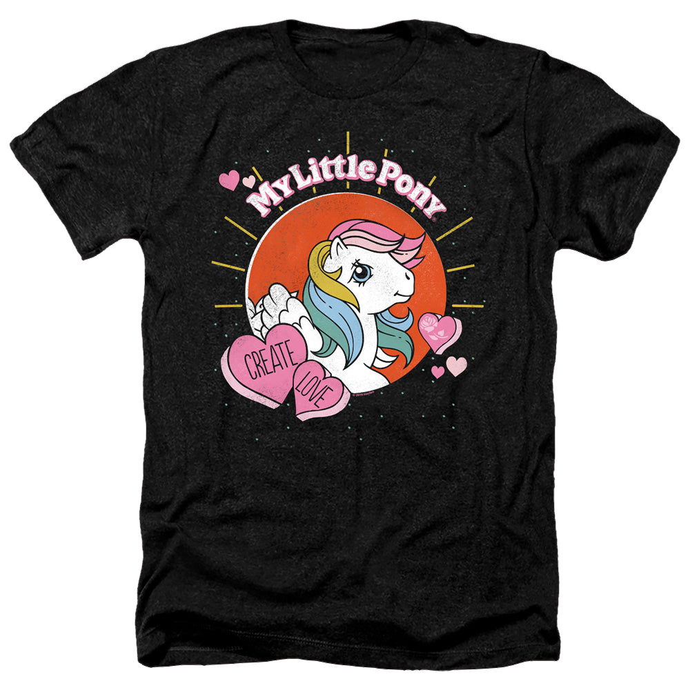 My Little Pony Classic Create Love - Men's Heather T-Shirt Men's Heather T-Shirt My Little Pony   
