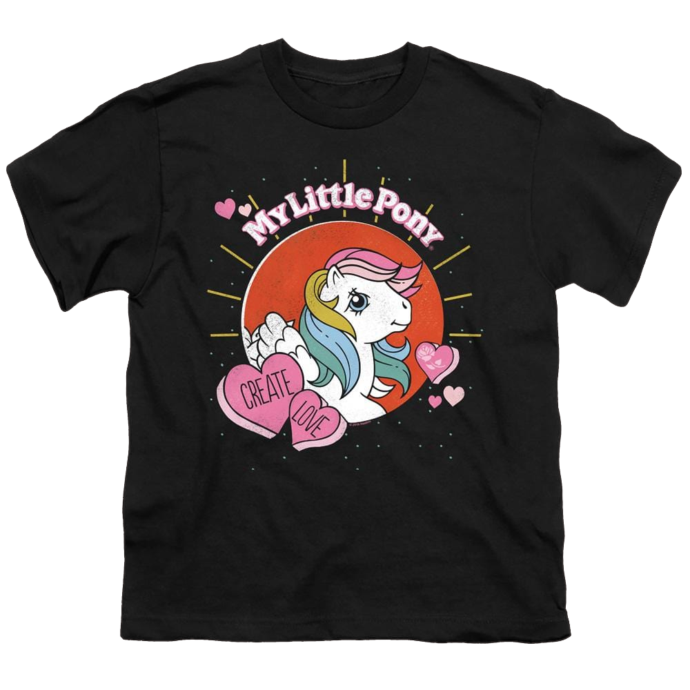 My Little Pony Classic Create Love - Youth T-Shirt Youth T-Shirt (Ages 8-12) My Little Pony   