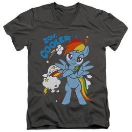 My Little Pony Friendship Is Magic 20 Percent Cooler - Men's V-Neck T-Shirt Men's V-Neck T-Shirt My Little Pony   