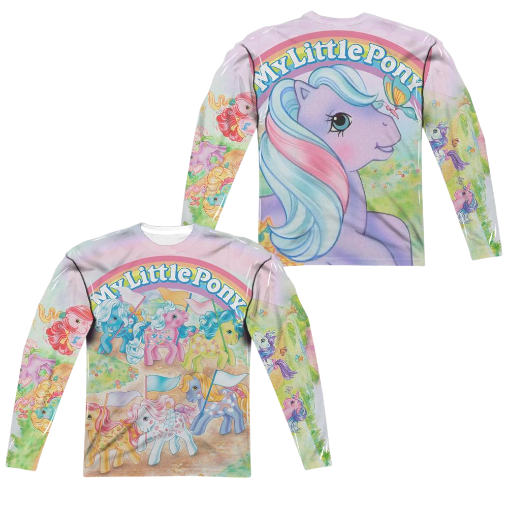 My Little Pony Classic Classic Ponies - Men's All-Over Print Long Sleeve Men's All-Over Print Long Sleeve My Little Pony   