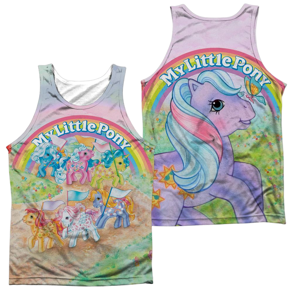 My Little Pony Classic Classic Ponies - Men's All Over Print Tank Top Men's All Over Print Tank My Little Pony   
