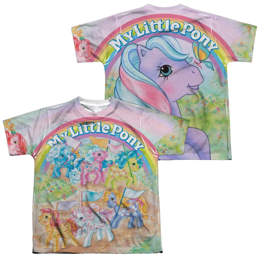 My Little Pony Classic Classic Ponies - Youth All-Over Print T-Shirt Youth All-Over Print T-Shirt (Ages 8-12) My Little Pony   