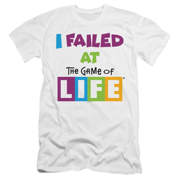 Game of Life Failed At - Men's Premium Slim Fit T-Shirt Men's Premium Slim Fit T-Shirt Game of Life   