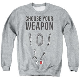 Game of Clue Choose - Men's Crewneck Sweatshirt Men's Crewneck Sweatshirt Clue   
