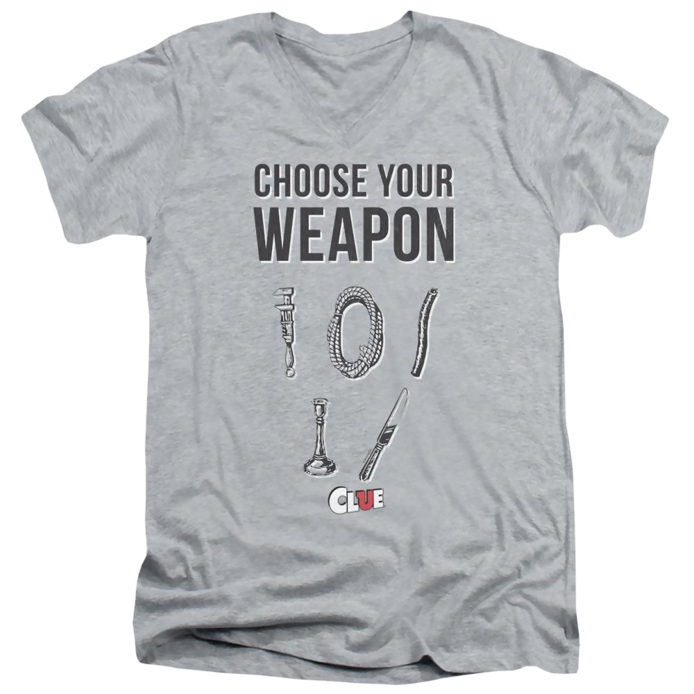 Game of Clue Choose - Men's V-Neck T-Shirt Men's V-Neck T-Shirt Clue   