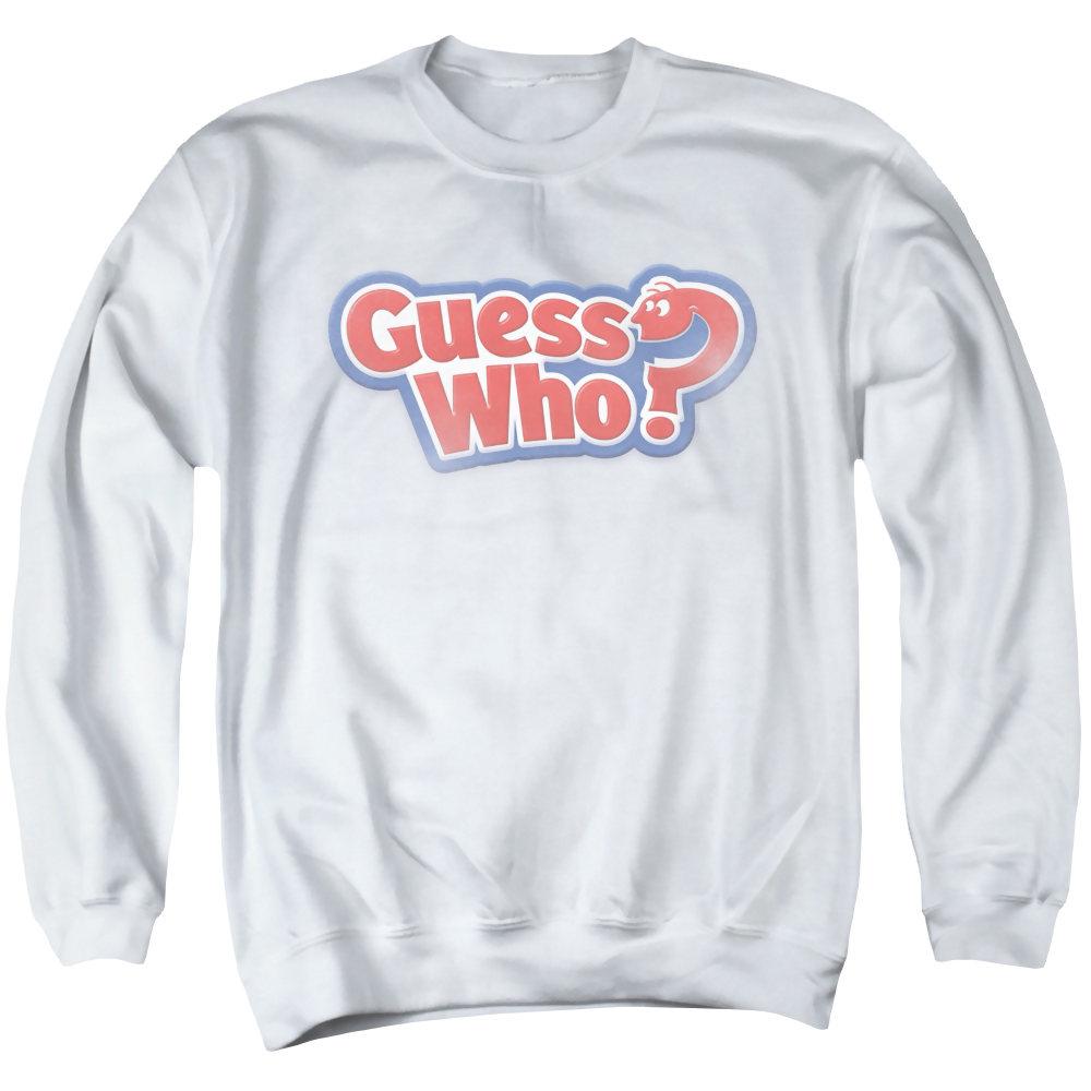 Guess Who Distressed Logo - Men's Crewneck Sweatshirt Men's Crewneck Sweatshirt Guess Who   