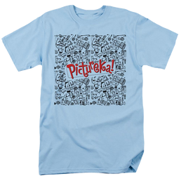 Hasbro Gaming Pictureka Line Work - Men's Regular Fit T-Shirt Men's Regular Fit T-Shirt Pictureka!   