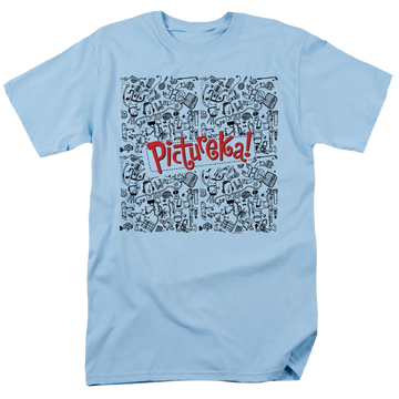 Hasbro Gaming Pictureka Line Work - Men's Regular Fit T-Shirt Men's Regular Fit T-Shirt Pictureka!   