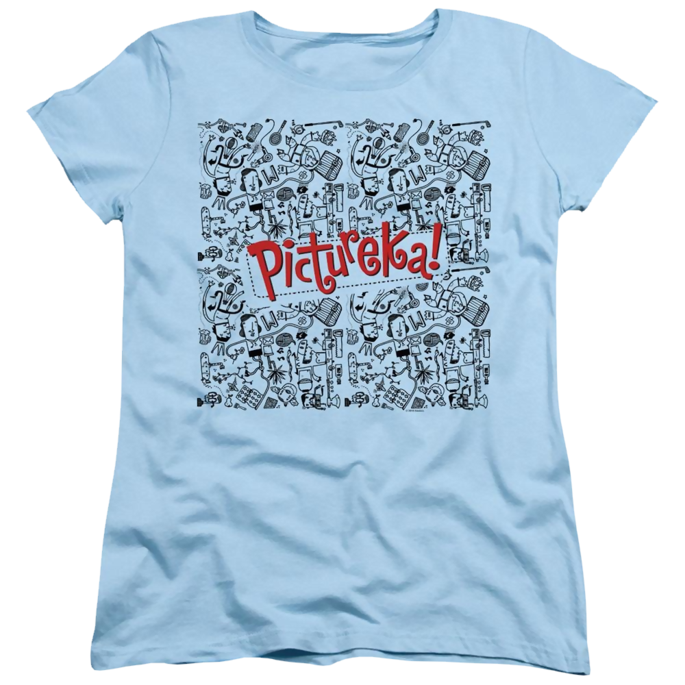 Hasbro Gaming Pictureka Line Work - Women's T-Shirt Women's T-Shirt Pictureka!   