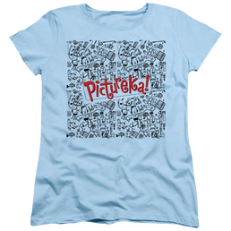 Hasbro Gaming Pictureka Line Work - Women's T-Shirt Women's T-Shirt Pictureka!   