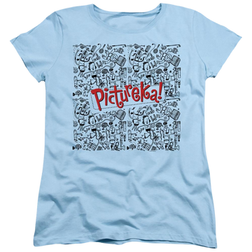 Hasbro Gaming Pictureka Line Work - Women's T-Shirt Women's T-Shirt Pictureka!   