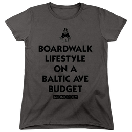 Monopoly Lifestyle Vs Budget - Women's T-Shirt Women's T-Shirt Monopoly   