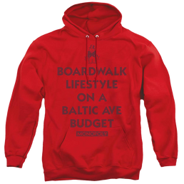 Monopoly Lifestyle Vs Budget - Pullover Hoodie Pullover Hoodie Monopoly   