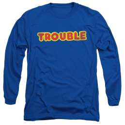 Game of Trouble Logo - Men's Long Sleeve T-Shirt Men's Long Sleeve T-Shirt Trouble   