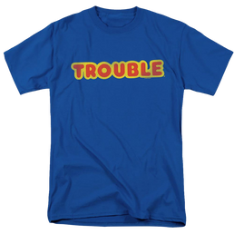 Game of Trouble Logo - Men's Regular Fit T-Shirt Men's Regular Fit T-Shirt Trouble   