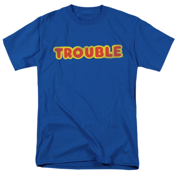 Game of Trouble Logo - Men's Regular Fit T-Shirt Men's Regular Fit T-Shirt Trouble   