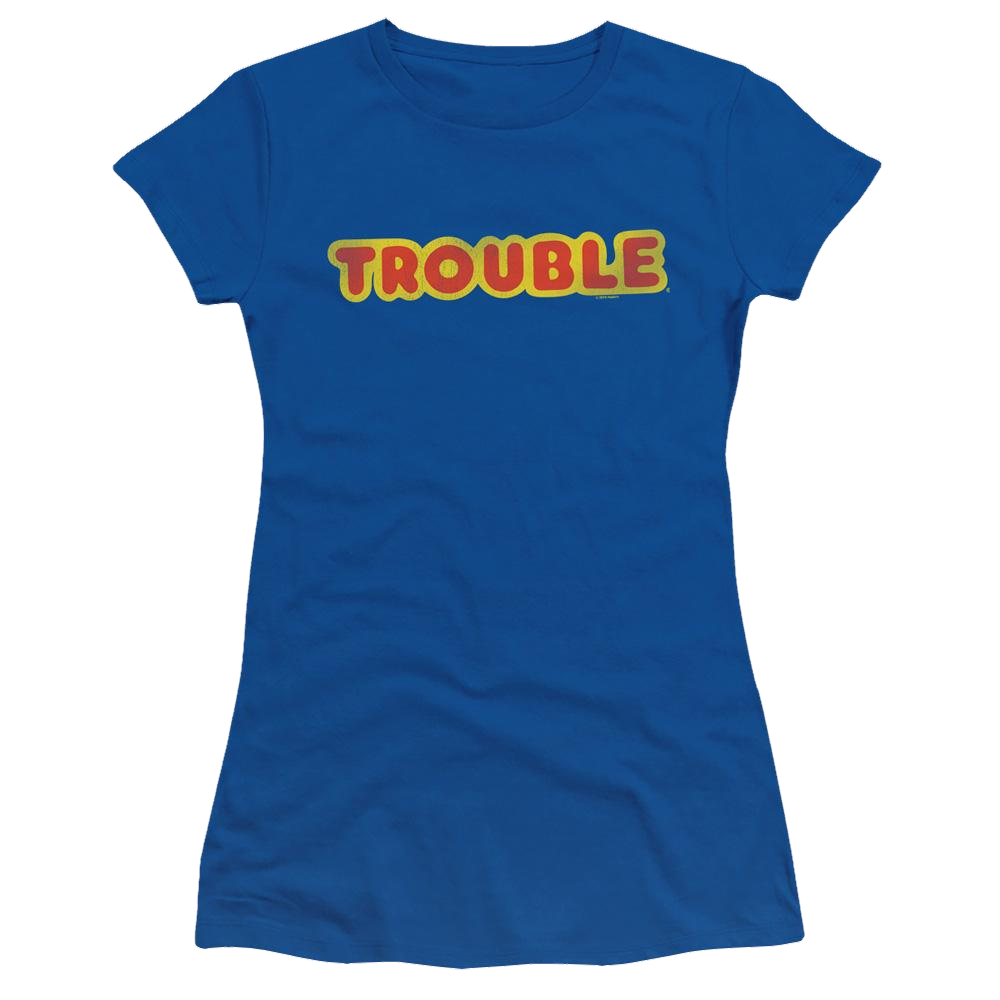 Game of Trouble Logo - Juniors T-Shirt Juniors T-Shirt Trouble   
