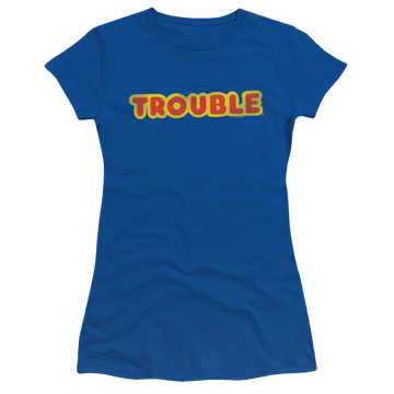 Game of Trouble Logo - Juniors T-Shirt Juniors T-Shirt Trouble   