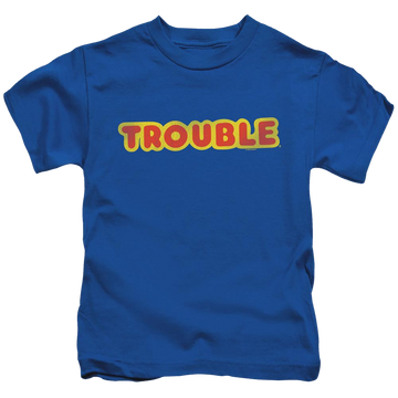 Game of Trouble Logo - Kid's T-Shirt Kid's T-Shirt (Ages 4-7) Trouble   